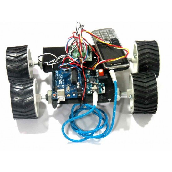 Gsm controlled best sale robot using microcontroller